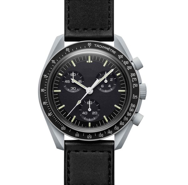 

fashion planet moon watches mens luxury brand waterproof sport wristwatch chronograph leather quartz clock relogio masculino, Slivery;brown