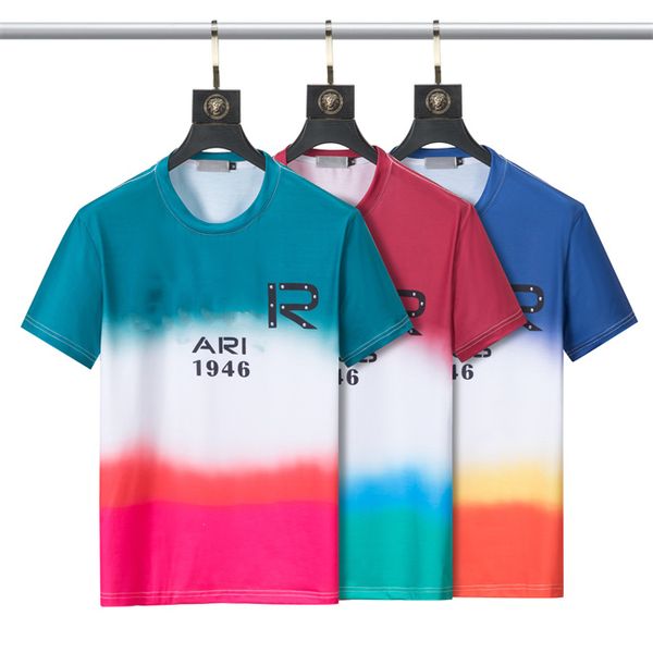 

22 men's t-shirts designer bags luxury men's wear summer round neck sweat absorbing short sleeves outdoor breathable cotton printe, White;black