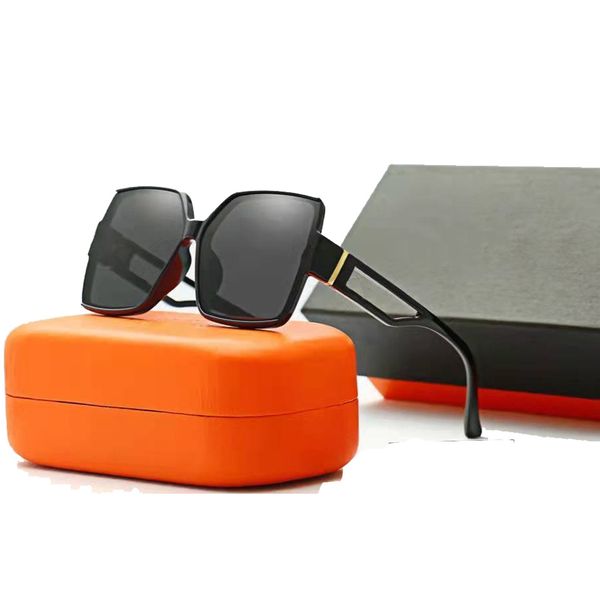 

luxury womens sunglasses fashion mens sunglass polarizing uv protection men designer eyeglass oversized frame women spectacles with cases ne, White;black