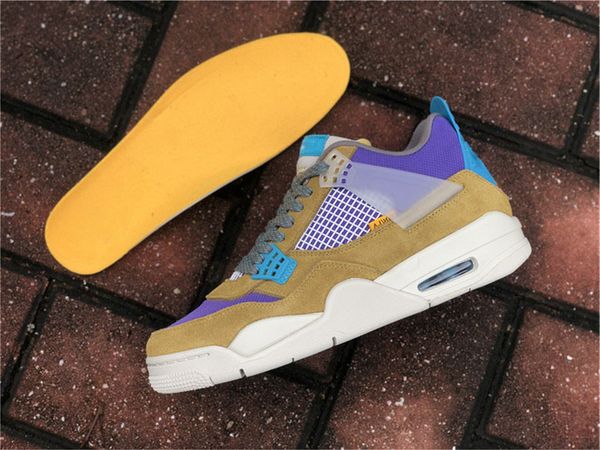

shoes release authentic 4 union desert moss taupe haze man basketball 30th anniversary 4s blue fury khaki roma green turquoise retro