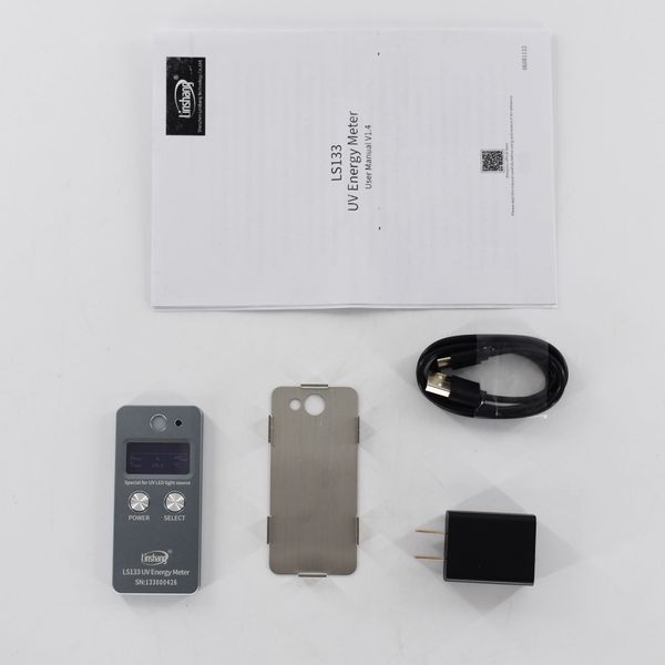 

portable ls133 uv energy meter for 365nm 385nm 395nm 405nm uv dryers uv curing machines