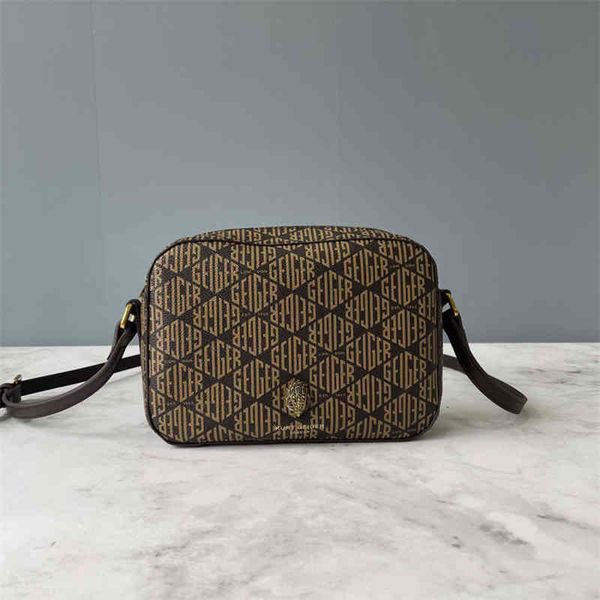 

eagle head camera bags designer message bags women chain handbags leather lady print crossbody bags purses 220622