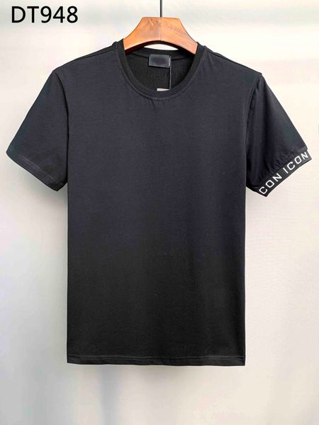 

2022fw new dsq phand2 turtle mens designer t shirt italy fashion tshirts summer dsq pattern t-shirt male 100% cotton 8753, White;black