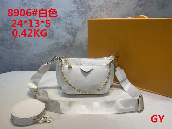 

wallet women designer shoulder crossbody purses chain bag tote round coin purse handbag fanny tote mini 3-piece suit classical wallets backp