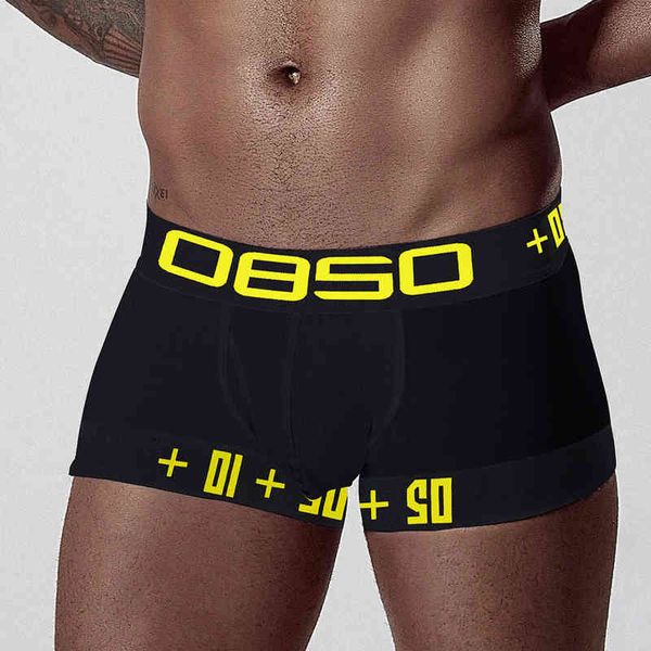 BS Boxer in cotone da uomo Mutandine comode Set Gay Intimo sexy Uomo Boxer 2020 Stile caldo M / L / XL / XXL G220419