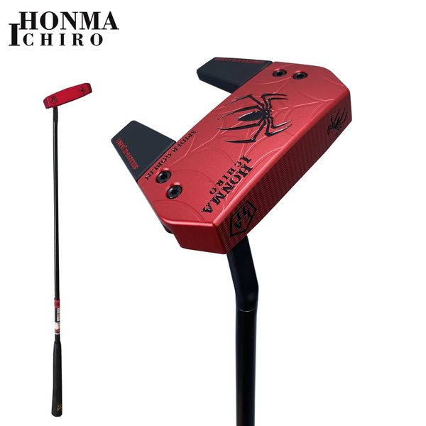 ICHIRO HONMA Golfschläger Limited Edition Dark Night Serie G-III Ochsenhorn-Putter 33/34/35 Zoll mit Schaft-Schlägerabdeckung