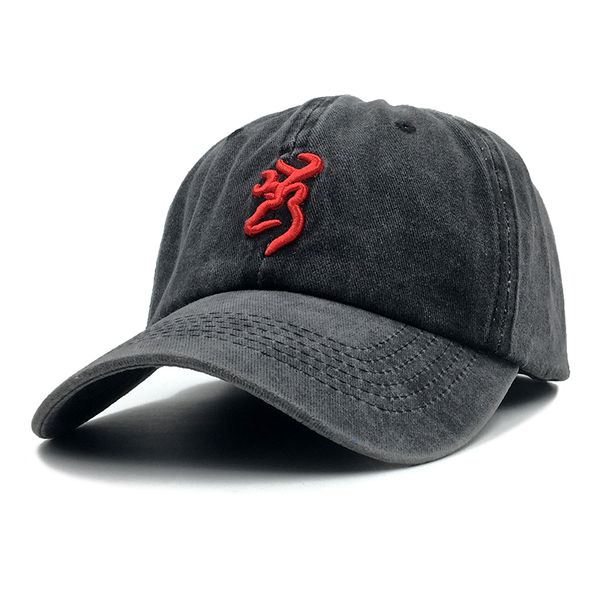 

new browning sports cap 100% coton washed bone embroidery baseball cap hip hop dad hat men women snapback hats unisex, Blue;gray