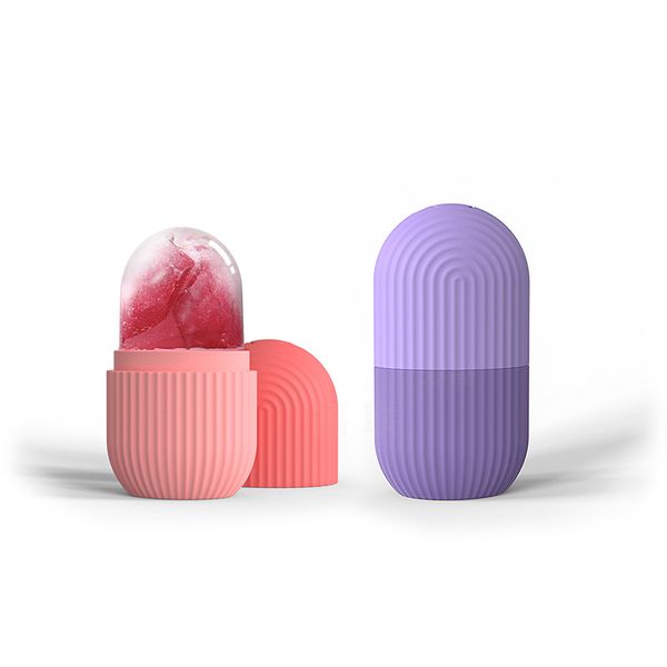 

silicone ice face roller skin care face home massager ice-balls mould