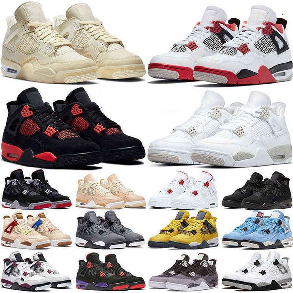 

basketball shoe men women outdoor shoes 4s jumpman 4 red thunder infrared black cat cool grey toro bravo tour yellow shimmer white oreo mens