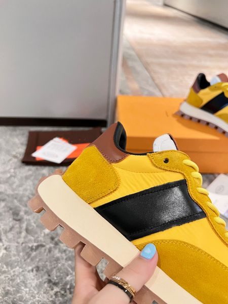 

2022 boot womens men studded leather suede shoes camo camouflage sneakers studded casual trainers walking hj1 00519, Black