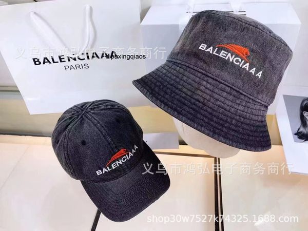 

ball caps designer balencaigass 2022 original high-quality and correct version of home b paris embroidered year the tiger fisherman's h, Blue;gray