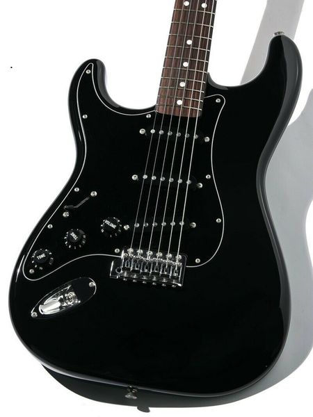 

st-72-left hand st black 2012 electric guitar