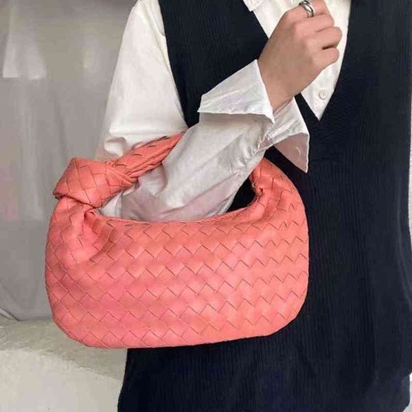 

fashion handmade woven bag luxury leather printed shoulder lady crossbody hobo pu knotted handle casual handbag