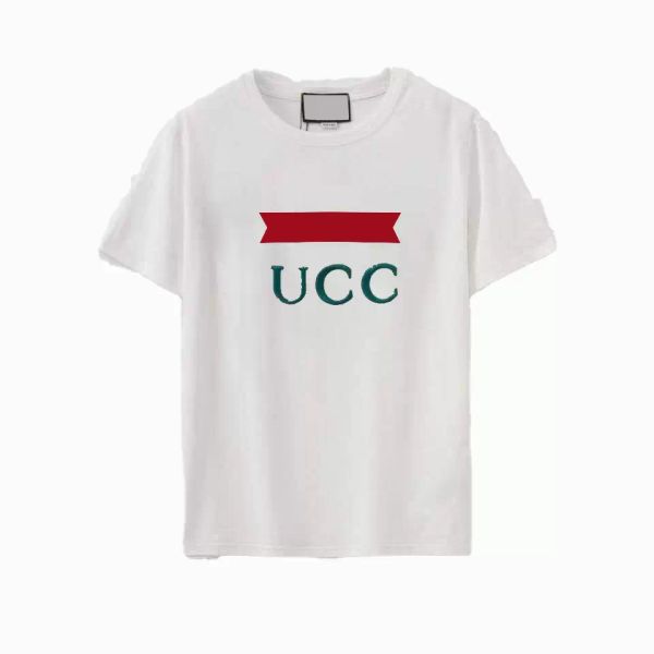 

2022 men women designer t shirt print fashion cotton casual short sleeve luxury hip hop streetwear, White;black