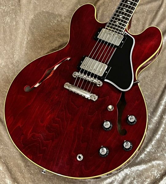

custom shop 961 e s-335 reissue 60's cherry - ultra light aged electric guitar
