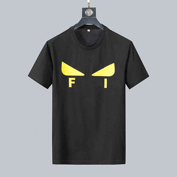 

men's t-shirts mens womens designer brand t shirt with letters print round neck short sleeves pure cotton summer casual tees asian siz, White;black