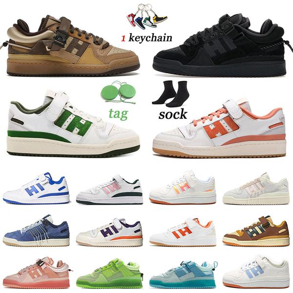 

fashion bad bunny x forum buckle low women mens running shoes forums 84 lows the first cafe back to school easter egg white royal blue og tr, White;red
