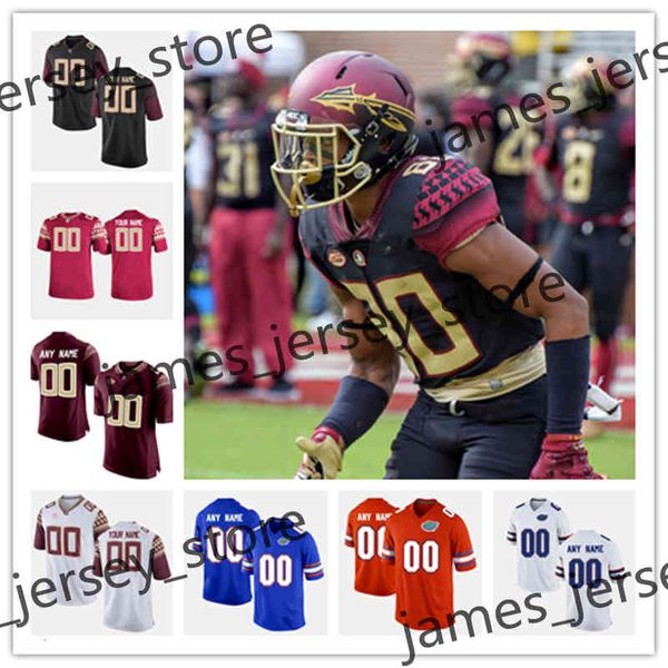 Xflsp Maglia da calcio personalizzata 44 Joshua Farmer 21 Darion Williamson 61 Jalen Goss 56 Zane Herring 48 Jarrett Jackson 78 Ira Henry III