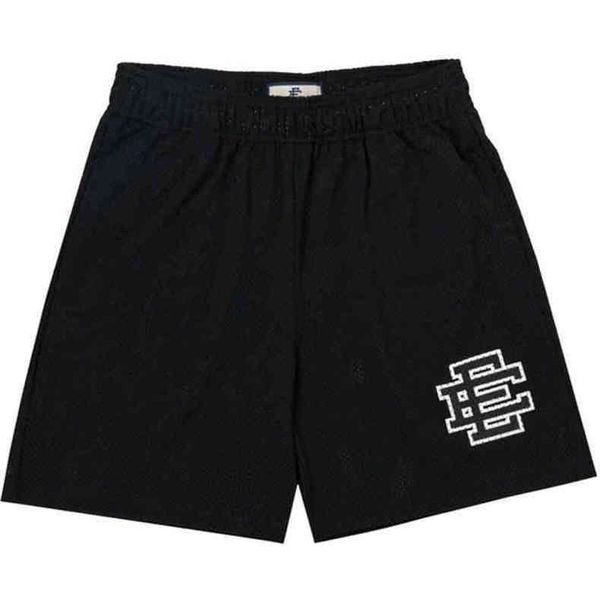 

luxury fashion men's brand summer eric emanuel shorts ee basic short designers newyork city skyline fitness beach breathable women mesh, White;black