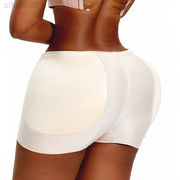Sexy Big Ass Hip Enhancer Xxs Xs Padded Panty Hip Pads Women Dress Underwear Shorts Slim Body Shaper Butt Lifter control Slip L220802
