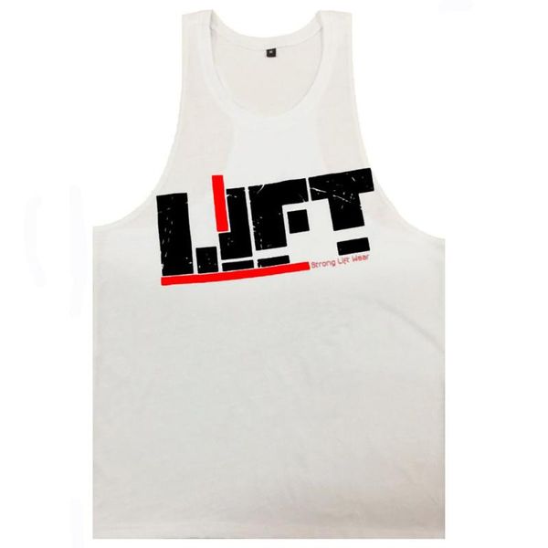 

designer gym men fitness mens summer male sleeveless vest shirts plus men' tank summer vest, White;black