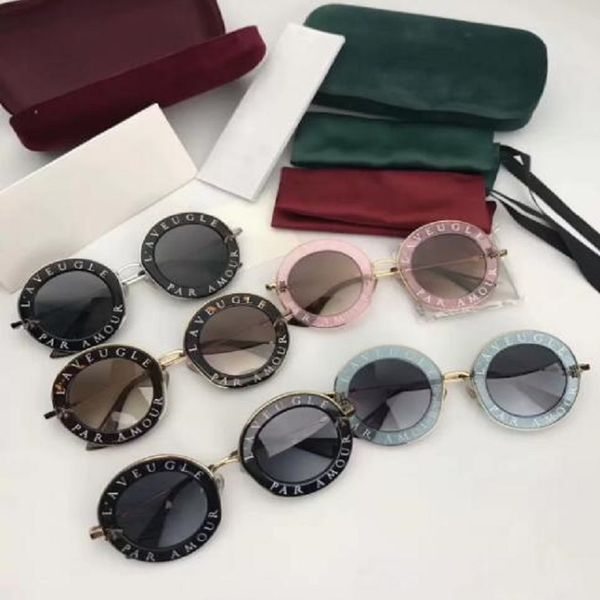 

womens sunglasses for women men sun glasses mens 0113 fashion style protects eyes uv400 lens with cases, White;black