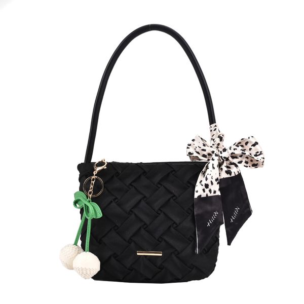 

designer bags grade brand new mori one-shoulder bag made of straw 22cm