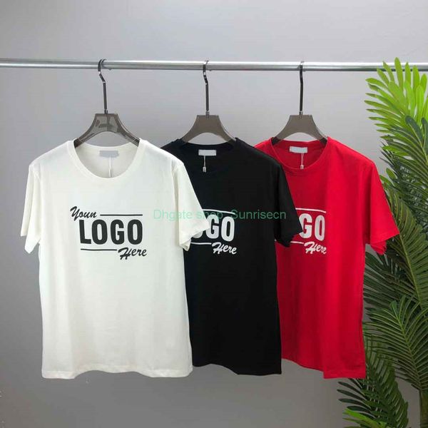 

2022 round neck men's plus tees & polos with cotton printing and embroidery 100% replica of european size w2w, Black;brown