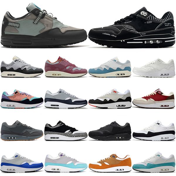 

mens running shoes 1 87 patta waves white black sean wotherspoon grey curry monarch noise aqua sneakers men women sports trainers walking jo, White;red