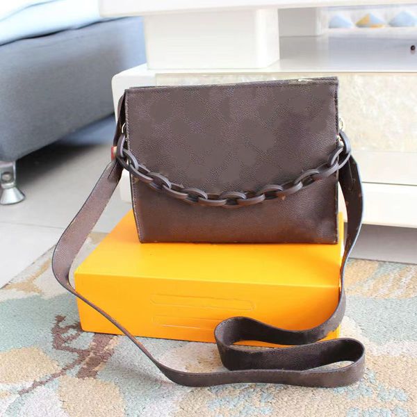 

r ladies bags new chain oil wax leather hourglass bag adjustable shoulder straps luxury handbag
