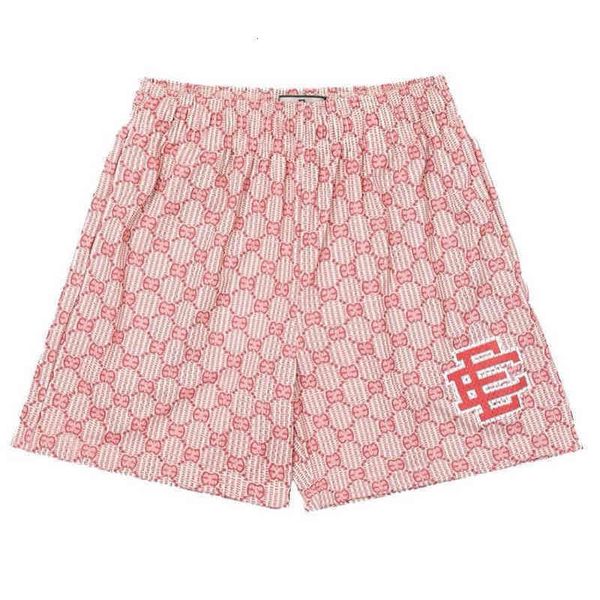 

leisure quality high polyester nets shorts custom summer eric men emanuel mesh gym jogger 5 inch inseam ee basketball, White;black