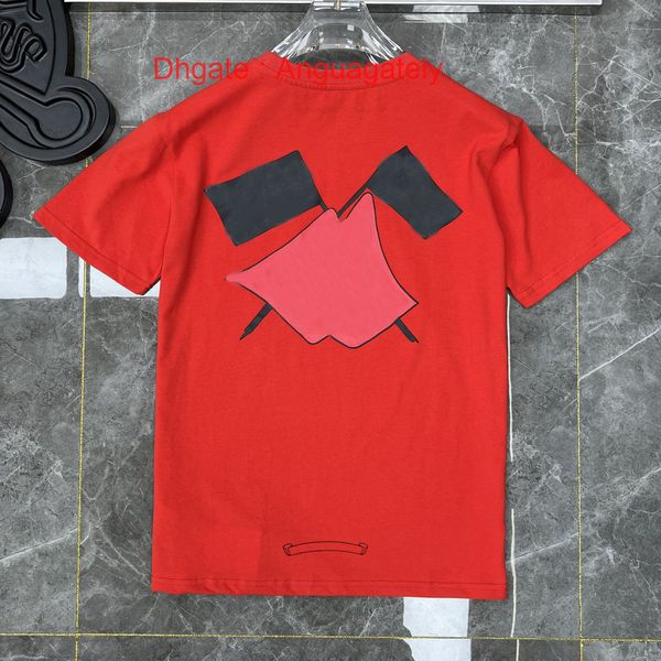 

fashion luxury mens t shirts ch brand men sanskrit letter t-shirt horseshoe cross designer tshirts man hip hop sweater summer women classic, White;black