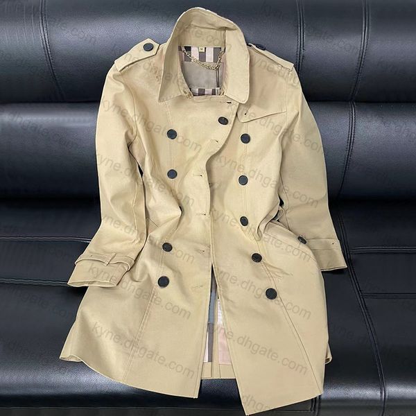 

premium quality fashion women's trench coats jackets for winter medium and long women's jacket s-xxl, Tan;black