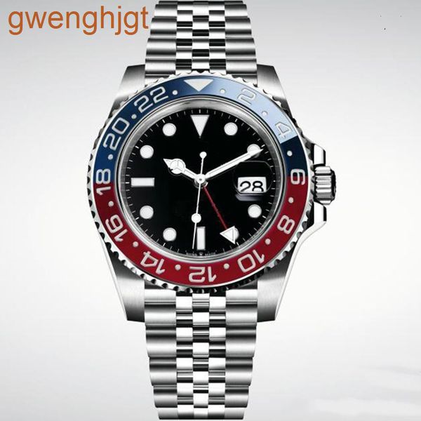 

mens/womens watches automatic mechanical 40mm watch 904l stainless steel blue black ceramic sapphire glass super luminous wristwatches, Slivery;brown