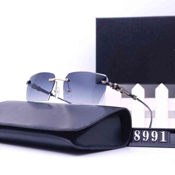 

sunglasses overseas 2022 sunglasses men's and women's street shooting sunglasses travel fashion glasses 8991, White;black