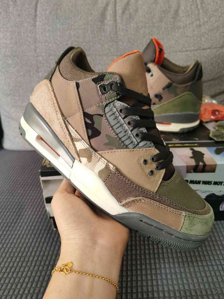

retro patchwork 3 camo do1830-200 basketball shoes womens mens size us 4-13 36-47