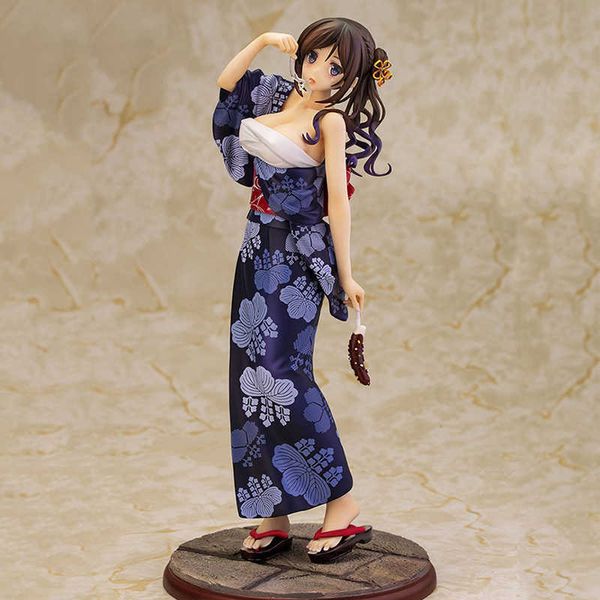 

huiya01 alphamax skytube comic a-un satsuki amamiya illustration by kurehito misaki pvc action figure anime figure model gifts q0722