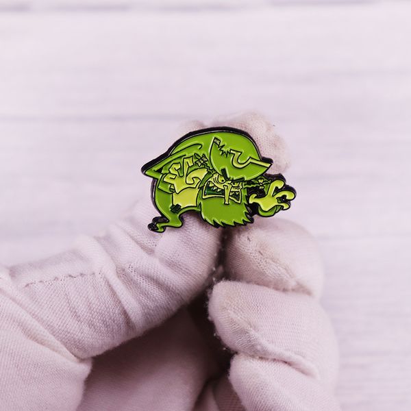 

cartoon anime the flying dutchman enamel brooch pins metal badges lapel pin brooches jackets jeans fashion jewelry accessories, Blue