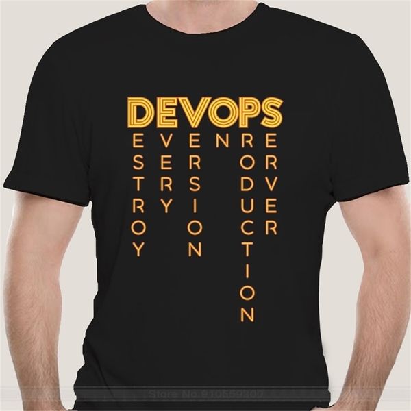 DevOPS - a verdadeira definição de Devops Camiseta DevOps Computador Nerd Geek Programador Engraçado Sarcástico Cool Bonito Programação 220408