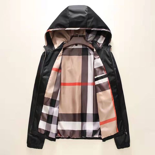 

2022 fashion designer mens jacket goo d spring autumn outwear windbreaker zipper clothes jackets coat outside can sport size m-3xl men', Black;brown