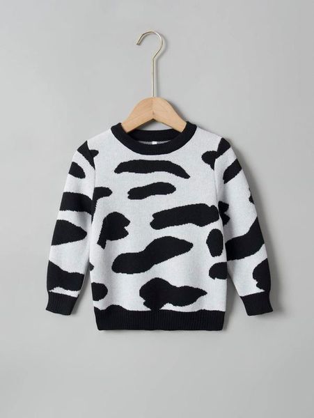 

toddler boys graphic pattern sweater she02, Blue