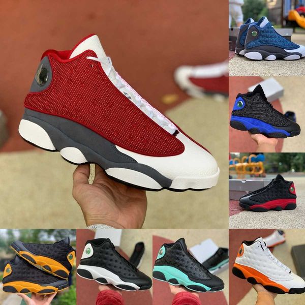 

jumpman 13 13s casual basketball shoes mens high flint bred island grey toe dirty hyper royal starfish he got game black cat court purple