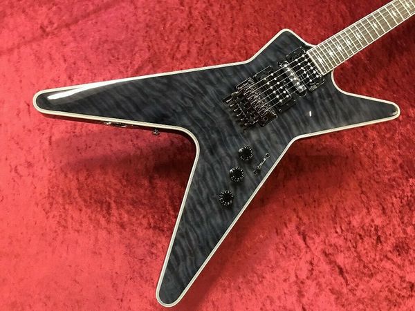 

ml switchblade floyd hsh -trans black- electric guitar