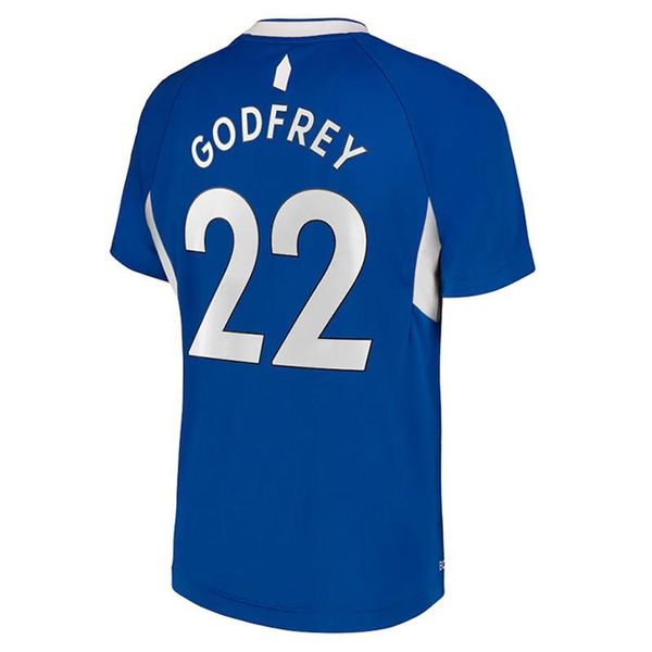 Maglie da calcio 22 23 Everton Home Calvert-Lewin Grey Townsend Doucoure Y.Mina Holgate Mykolenko Gordon Away Third Football Shirt