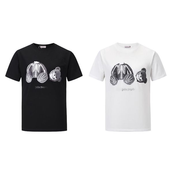 

mens womens designer t shirt summer luxurys tshirt hip-hop women s short sleeve 100% cotton casual tee304g, White;black