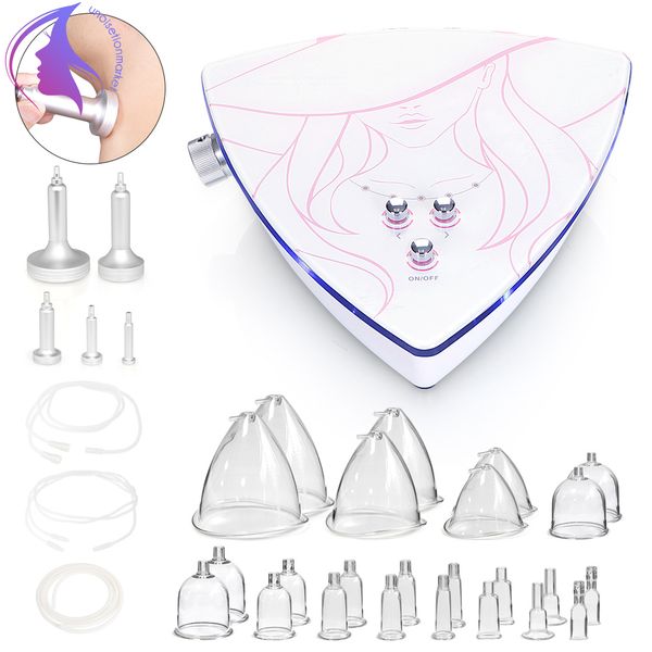 

vacuum cups breast enlargement lymph detox breast lift beauty salon spa machine