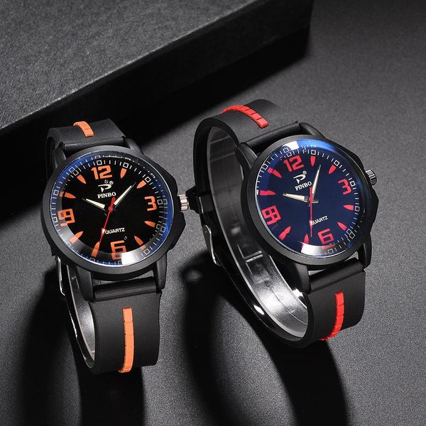 

relogio masculino sports watches men fashion silicone clock mens military quartz casaual wristwatches hodinky ceasuri saat, Slivery;brown