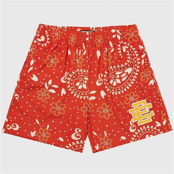 

new eric emanuel ee summer men shorts brand mesh men's gym sports athletic running sport fitness beach basketball jogging man loose, White;black
