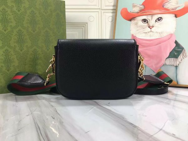 

gxa joint brand horsebit shoulder bags 1955 color matching vintage handbags trefoil flower printing handbag real leather cross body red and