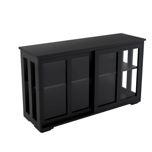 

dining room furniture kitchen storage stand cupboard with glass door